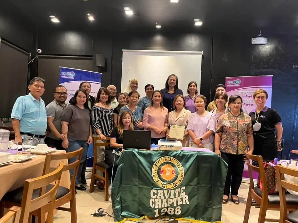 Crissa Greice Domingo as guest speaker at the Philippine Academy of Family Physicians Cavite Chapter for Fundamentals and Basic Makeup